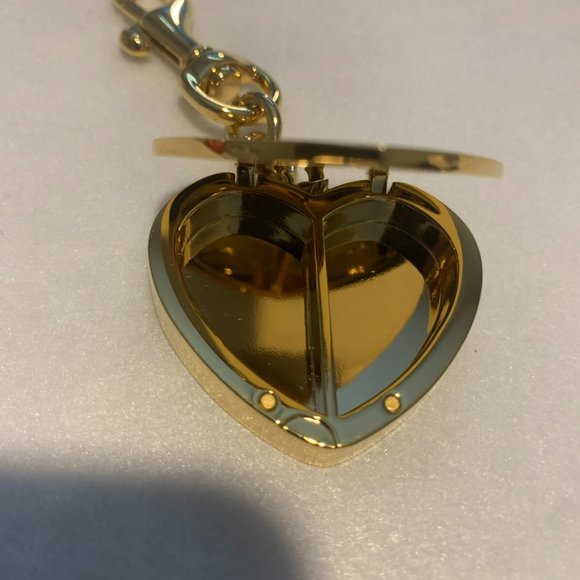 Coach Purse Charms ( New) With Open Heart Locket - Picture 5 of 12